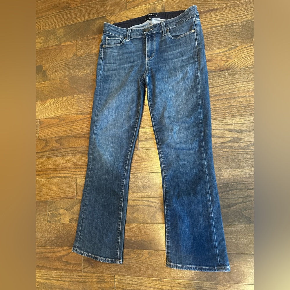 PAIGE Riley Crop Flare Jeans